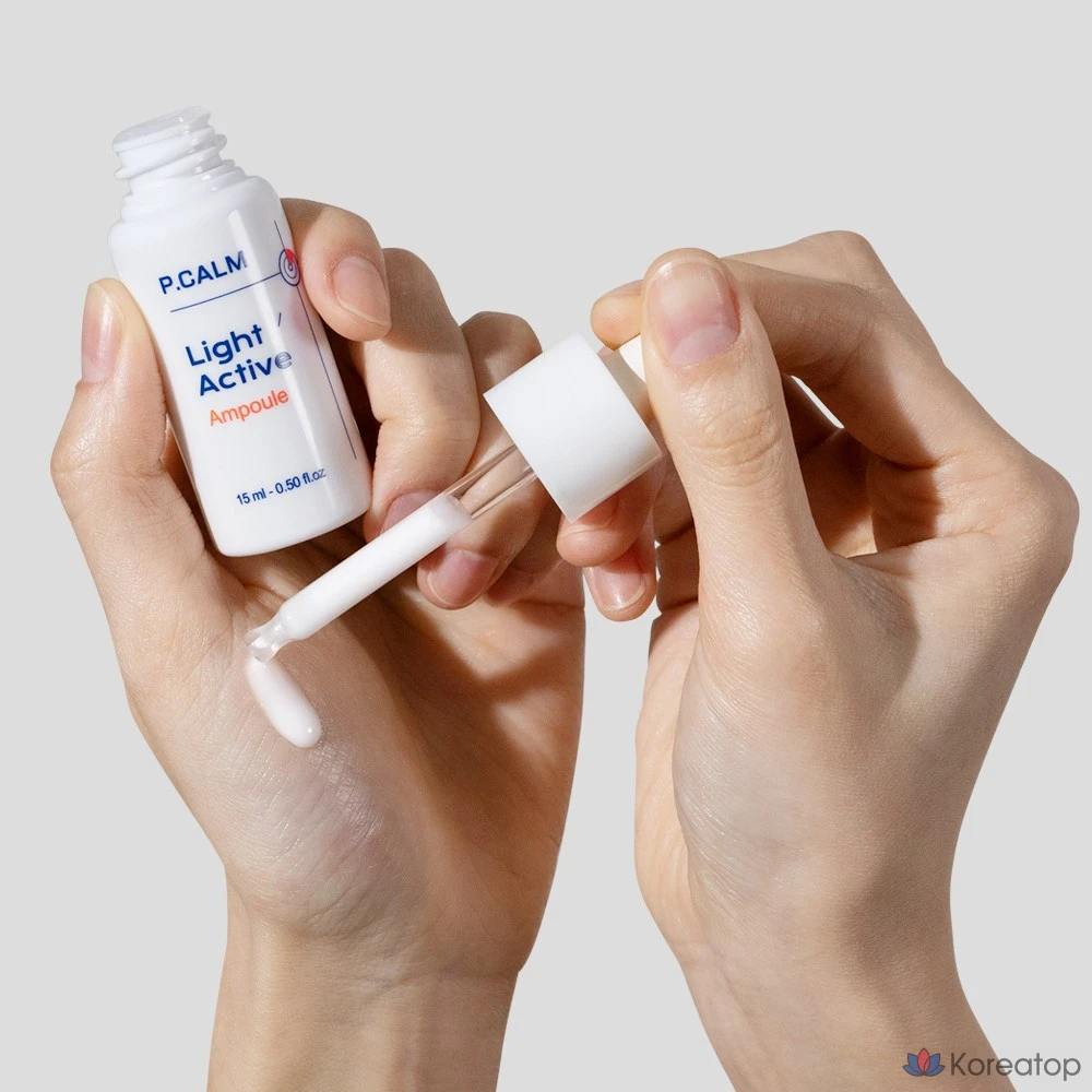 Ампула P.CALM LightActive с ниацинамидом и транексамовой кислотой, 15 мл, 1 шт.