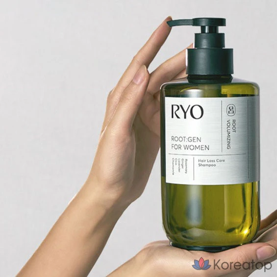 Шампунь Ryeo Rootgen для женщин для ухода за волосами при выпадении волос, с ароматом бергамота и лаванды, 242 мл, 1 шт.