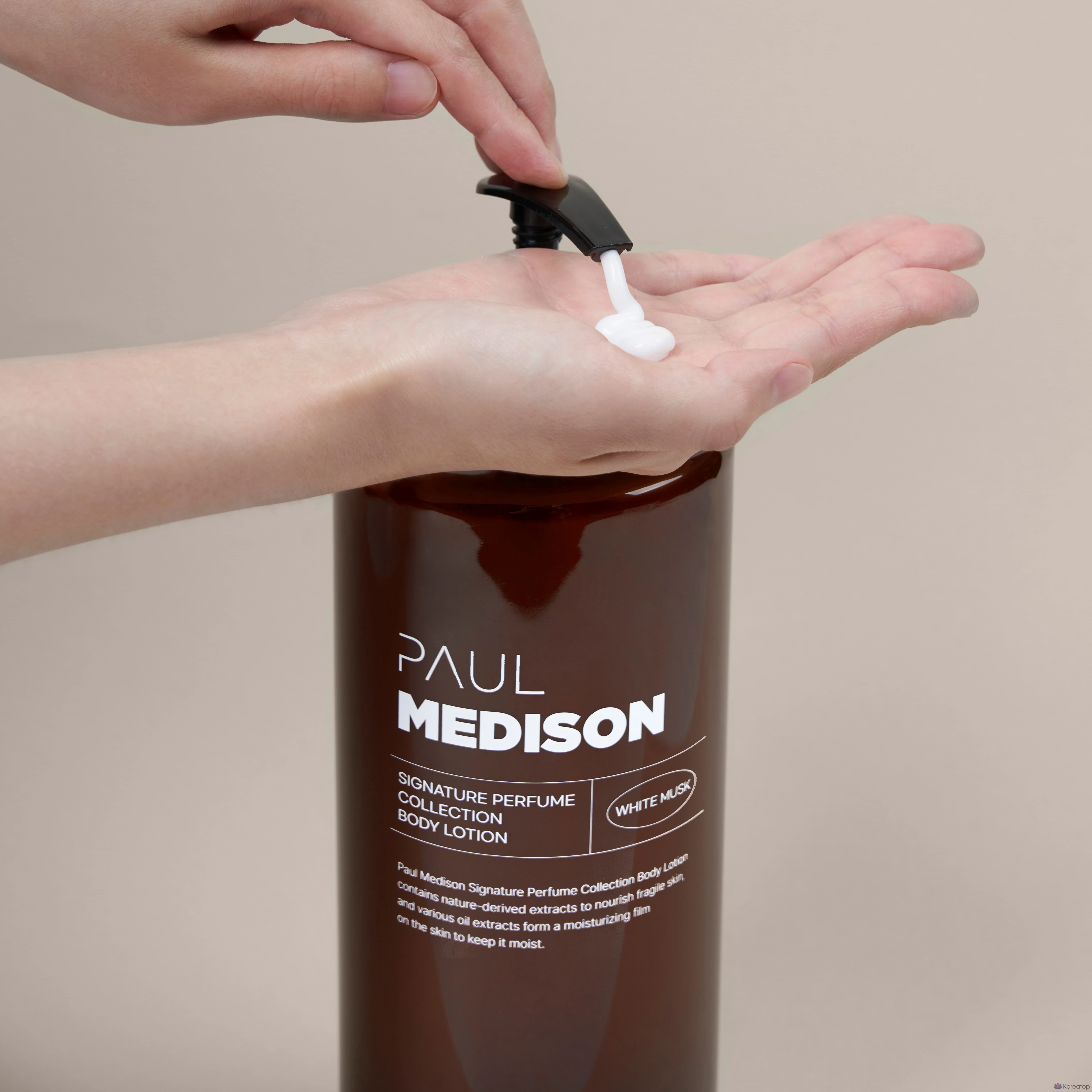 Лосьон для тела PAUL MEDISON Signature Perfume Collection White Musk, 1,6 л, 1 шт.