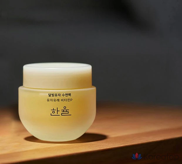 Ночная маска HANYUL Moonlight Yuja, 70 мл, 1 шт.