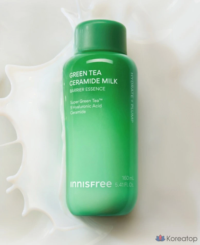 Эссенция для лица Innisfree Green Tea Ceramide Milk Essence, 90 мл, 1 шт.