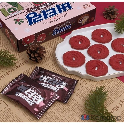 Печенье темно-красный бархат Haitai Confectionery