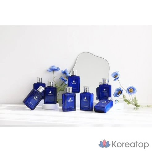 Мужской лосьон Beverly Hills Polo Club Blue Homme Skin 2 + 1 набор