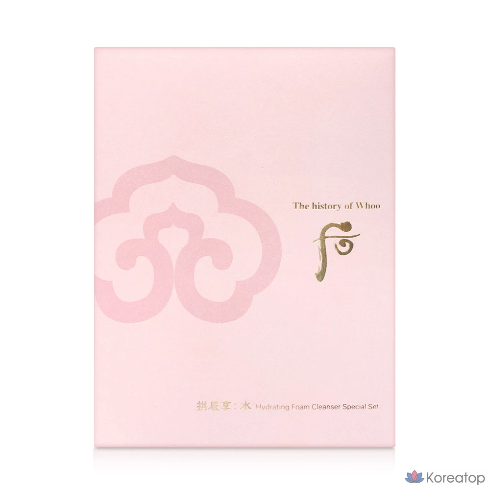 Очищающая пенка для умывания THE HISTORY OF WHOO Gongjinhyang Su Soo Yeon Acne Foam Cleansing, 180 мл + 40 мл, 1 шт.