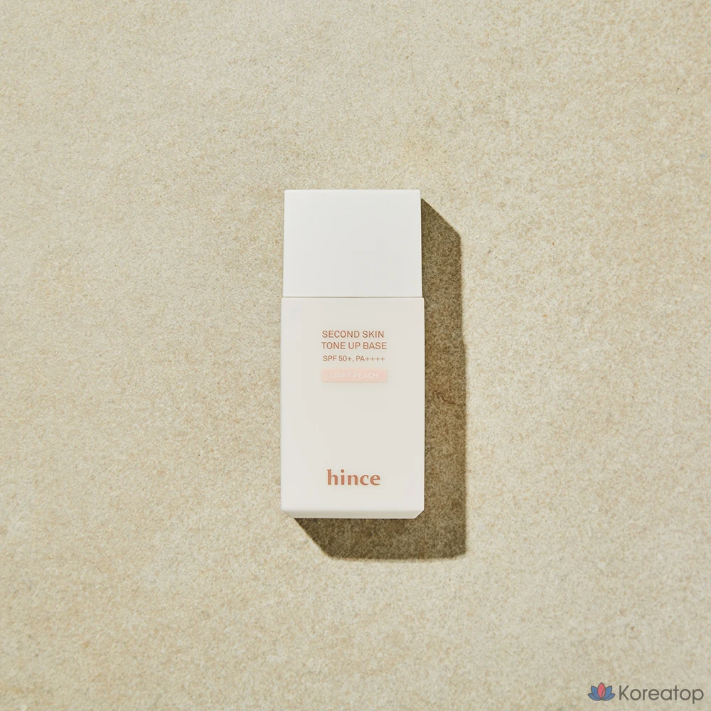 Тонер Hince Second Skin Tone-Up Base SPF 50+ PA++++, оттенок Light Peach, 35 мл, 1 шт., фото 3