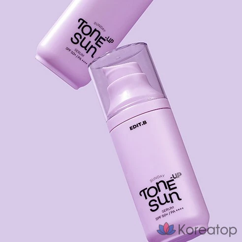Солнцезащитная сыворотка EditB Sunday Tone-Up SPF50+ PA++++, фото 3