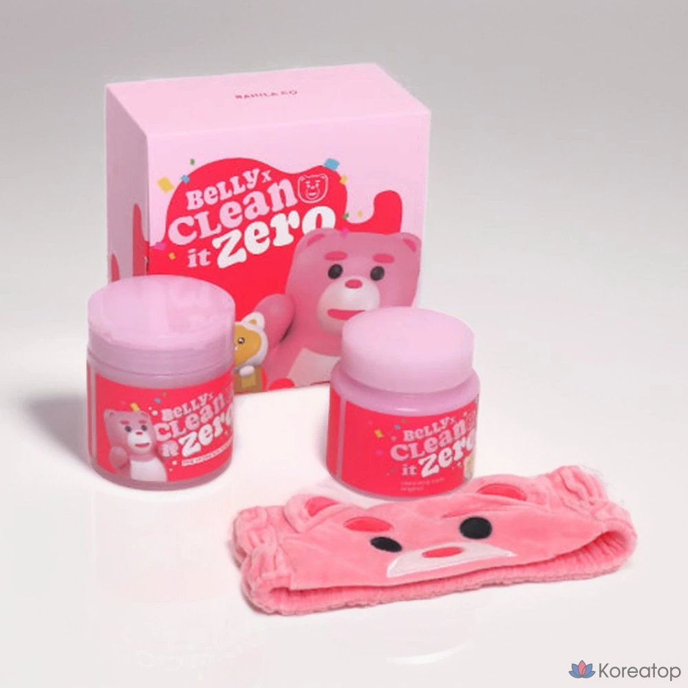 Vanillaco Belligom Edition Clean It Zero Balm 180 мл + подушечка 70 пенсов + очищающая лента (3 вида, 1 комплект)