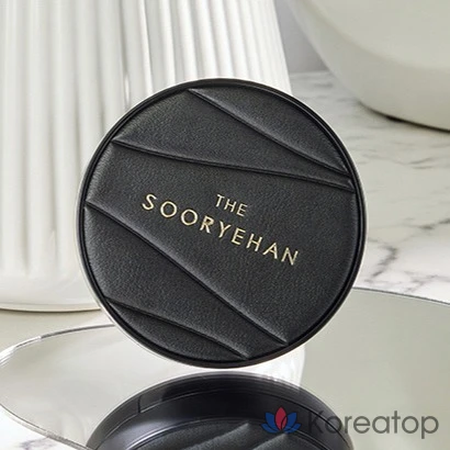 Sooryehan The Black Tension Fit Mesh Cushion, 13 г + сменный блок 13 г, 1 упаковка, оттенок 21, фото 3