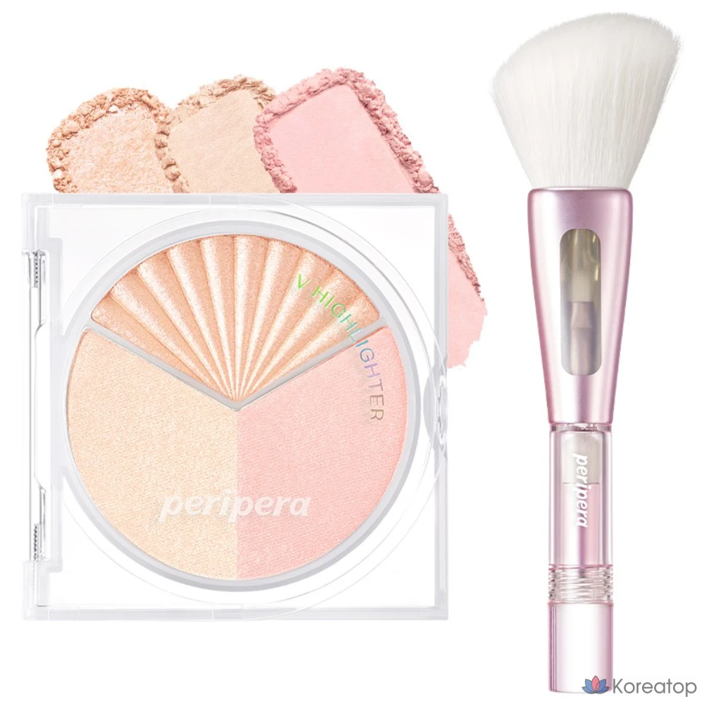 Peripera V Highlighter AD+, 001 Shining On, 1 шт.