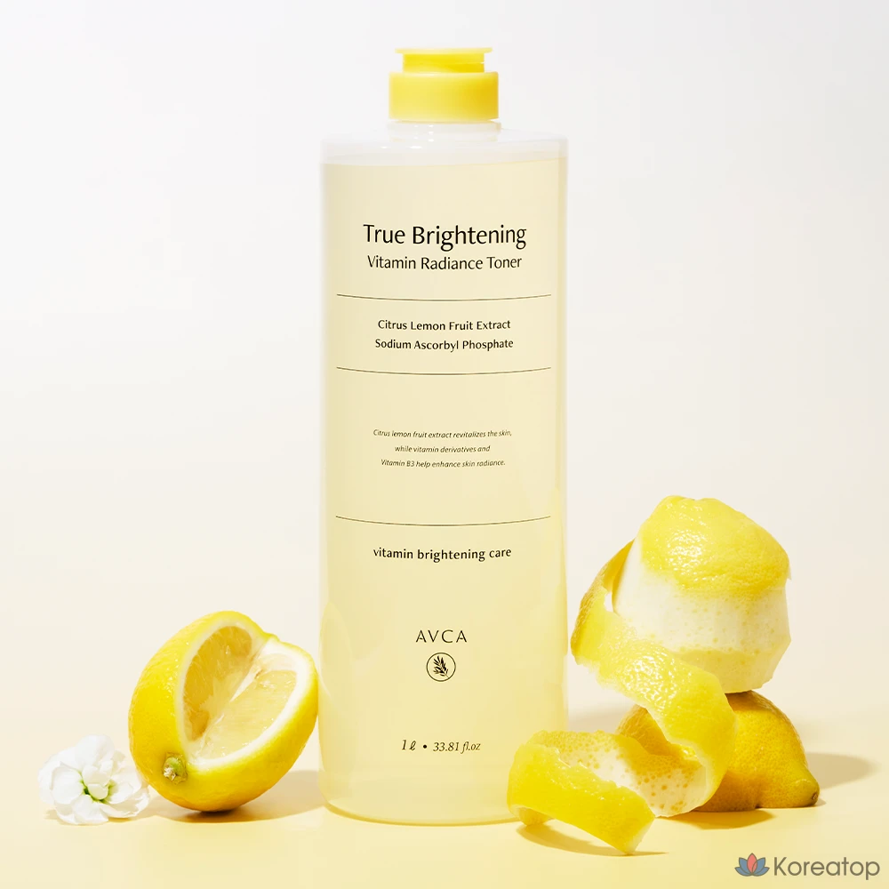 Тоник для лица AVCA True Brightening Vitamin Radiance, 1 л, 1 шт.