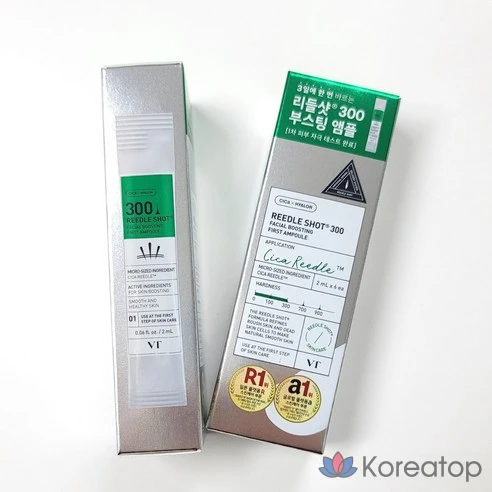 [J&amp;amp;D] Ампулы для усиления эффекта Daiso VT Riddle Shot 300 VT, индивидуально упакованные, 36 штук, 2 мл