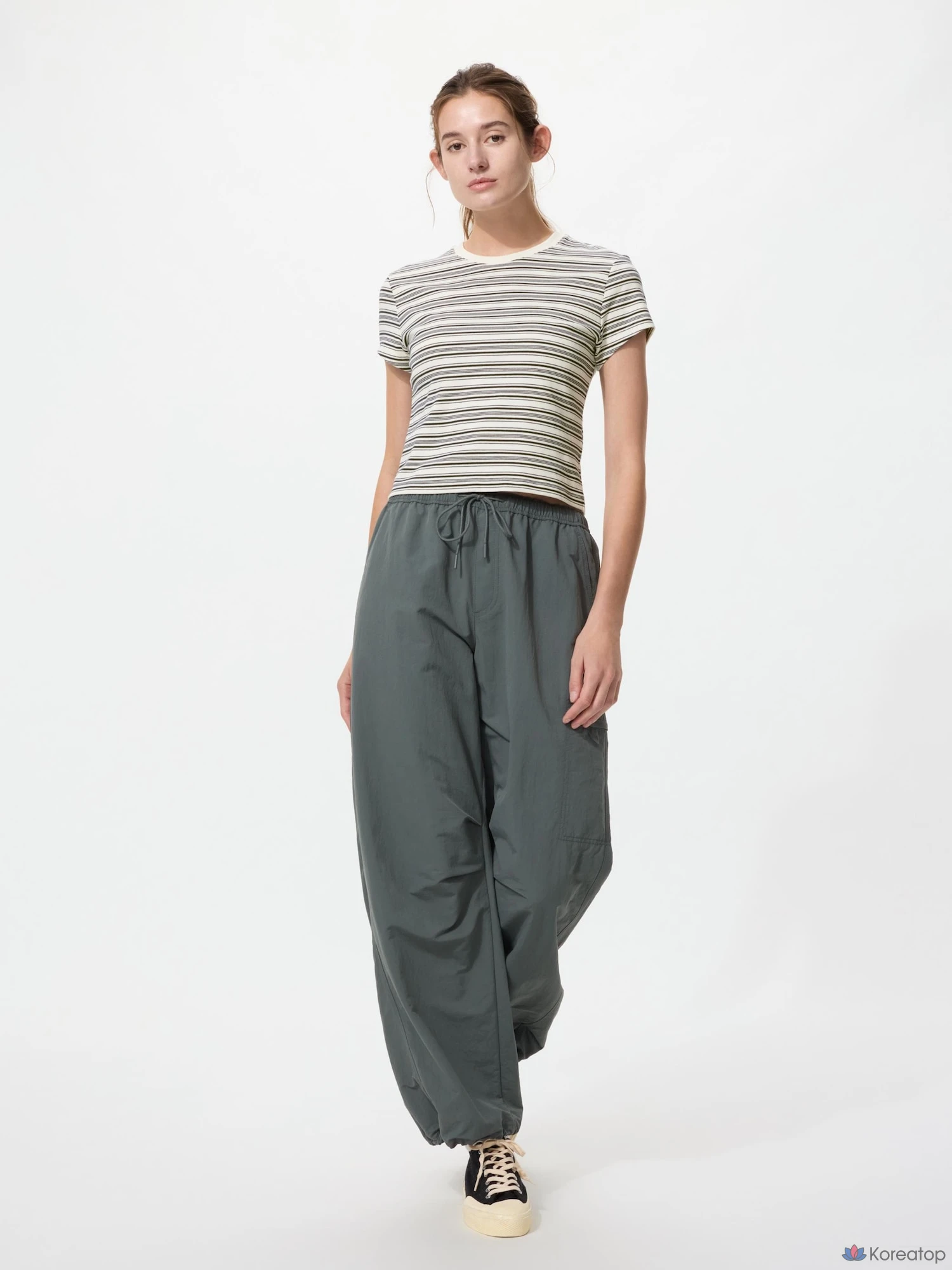 Футболка Uniqlo Mini T (Stripe) A, в полоску