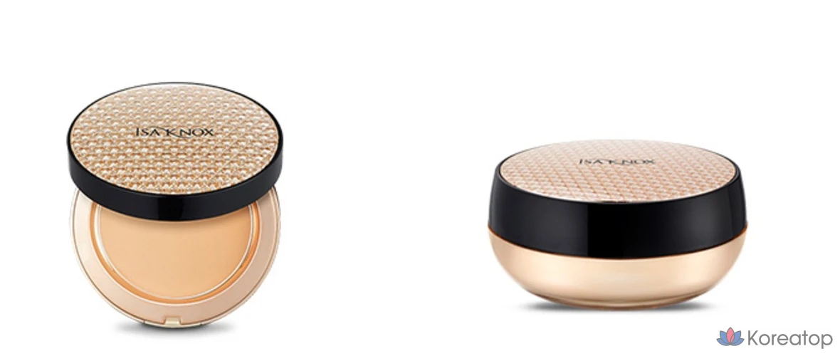 Пудра Isa Knox Cover Supreme Rich Essence Two-Way Cake, оттенок 21 Light Beige, 10 г, 1 шт., фото 2
