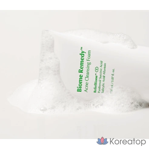 Очищающая пенка от прыщей Yuik Biome Remedy