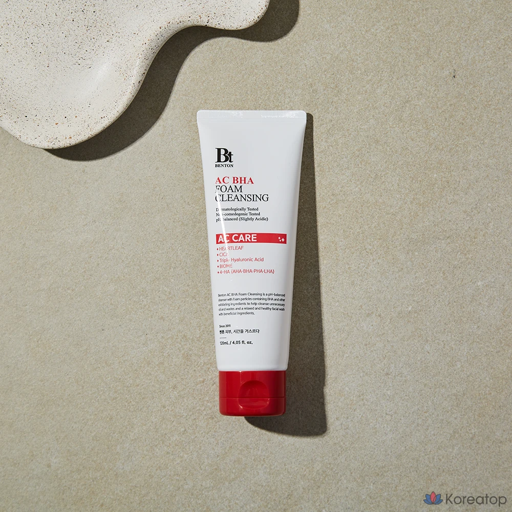 Пенка для умывания Benton AC BHA Foam Cleansing, 120 мл, 1 шт.
