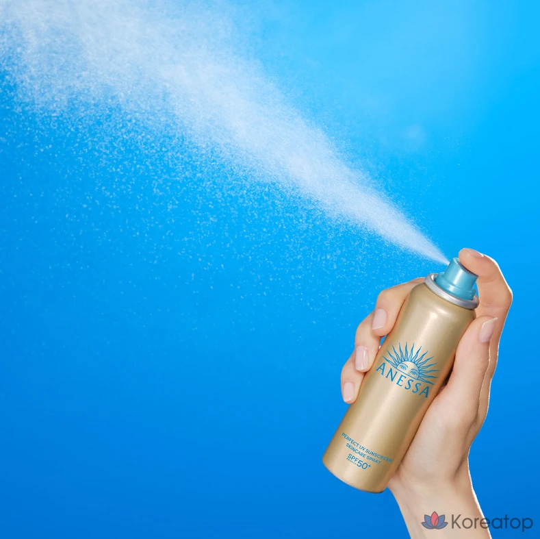 Anessa Perfect UV Sunscreen Skincare Spray NA SPF50+ PA++++, 60 г, 1 шт.