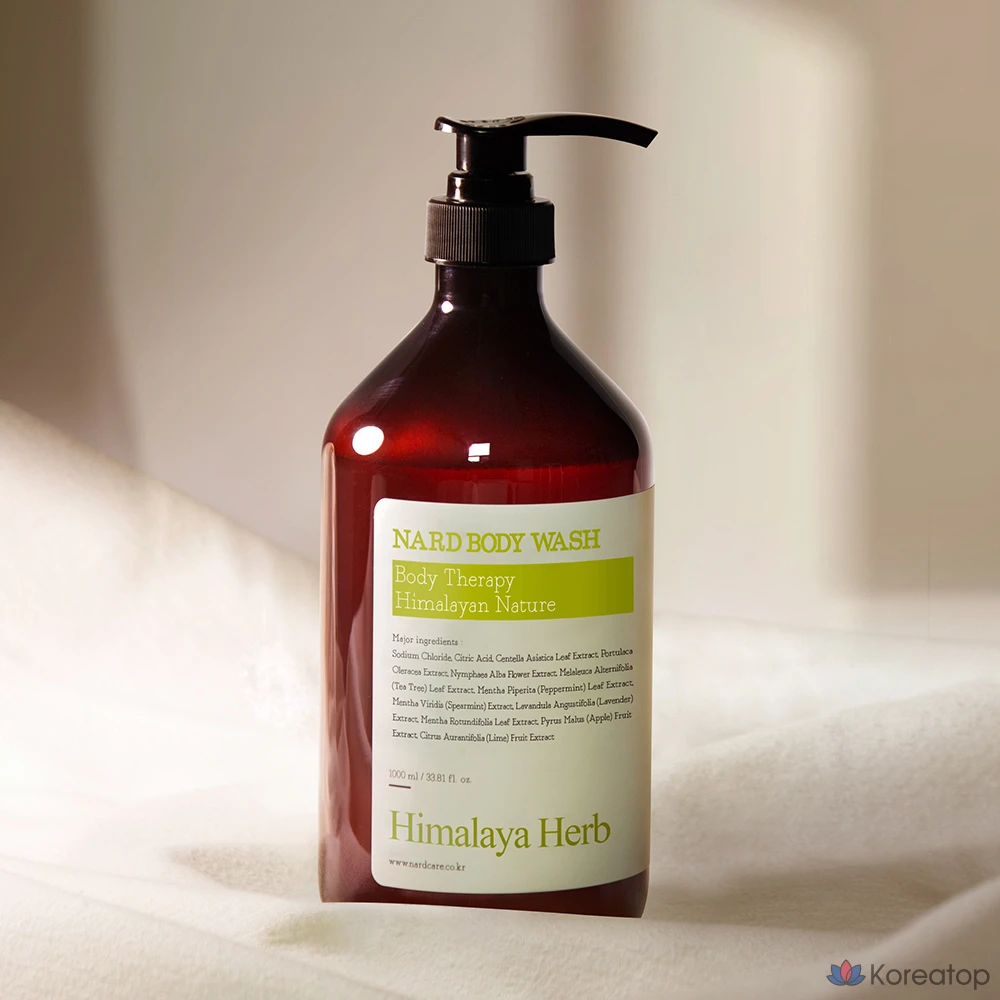 Гель для душа NARD Лимон и Мята, 1 л, 1 шт.