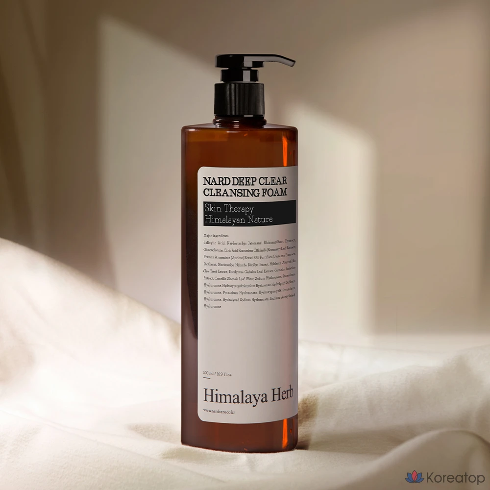 Очищающая пенка для лица NARD Deep Clear, 500 мл, 1 шт.