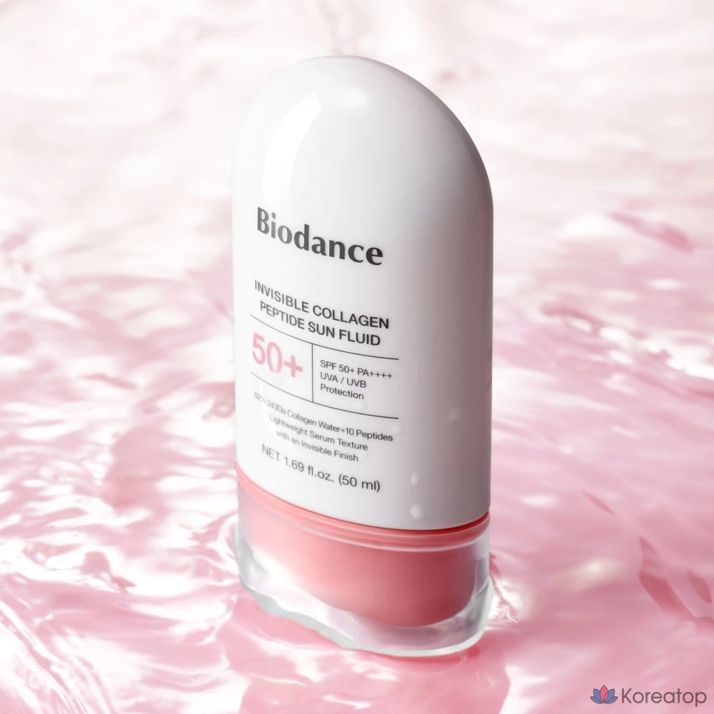 Солнцезащитная сыворотка Biodance Invisible Collagen Peptide Sun Serum, 50 мл, 1 шт.
