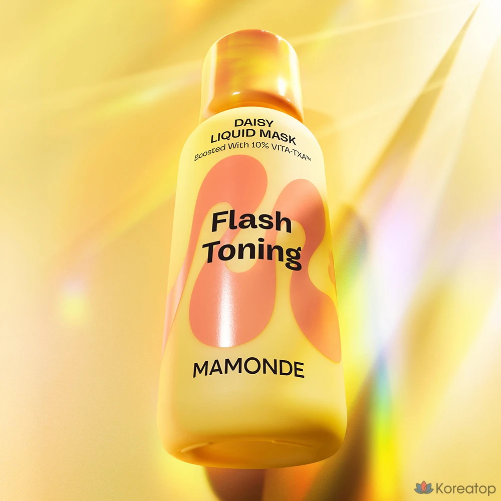 Жидкая маска для лица Mamonde Flash Toning Daisy Liquid Mask, 80 мл, 1 шт.