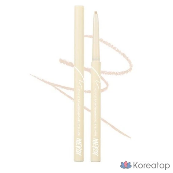 Гелевая подводка для глаз MERZY the First Easy Drawing Gel Eyeliner, 0,14 г, цвет Delight, 1 шт.