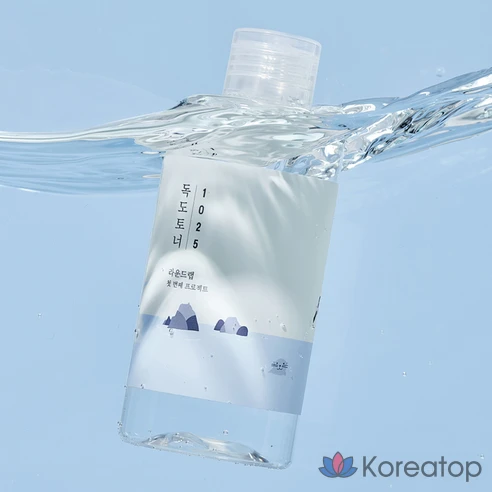 Тонер с морской водой увлажняющий, с эффектом обновления кожи Round Wrap 1025 Dokdo, 200 мл