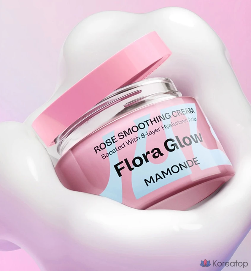 Разглаживающий крем Mamonde Flora Glow Rose, 50 мл, 1 шт.