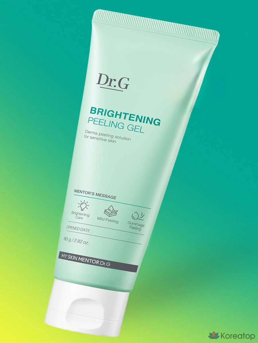 Осветляющий пилинг-гель Dr.G, 80 г, 1 упаковка