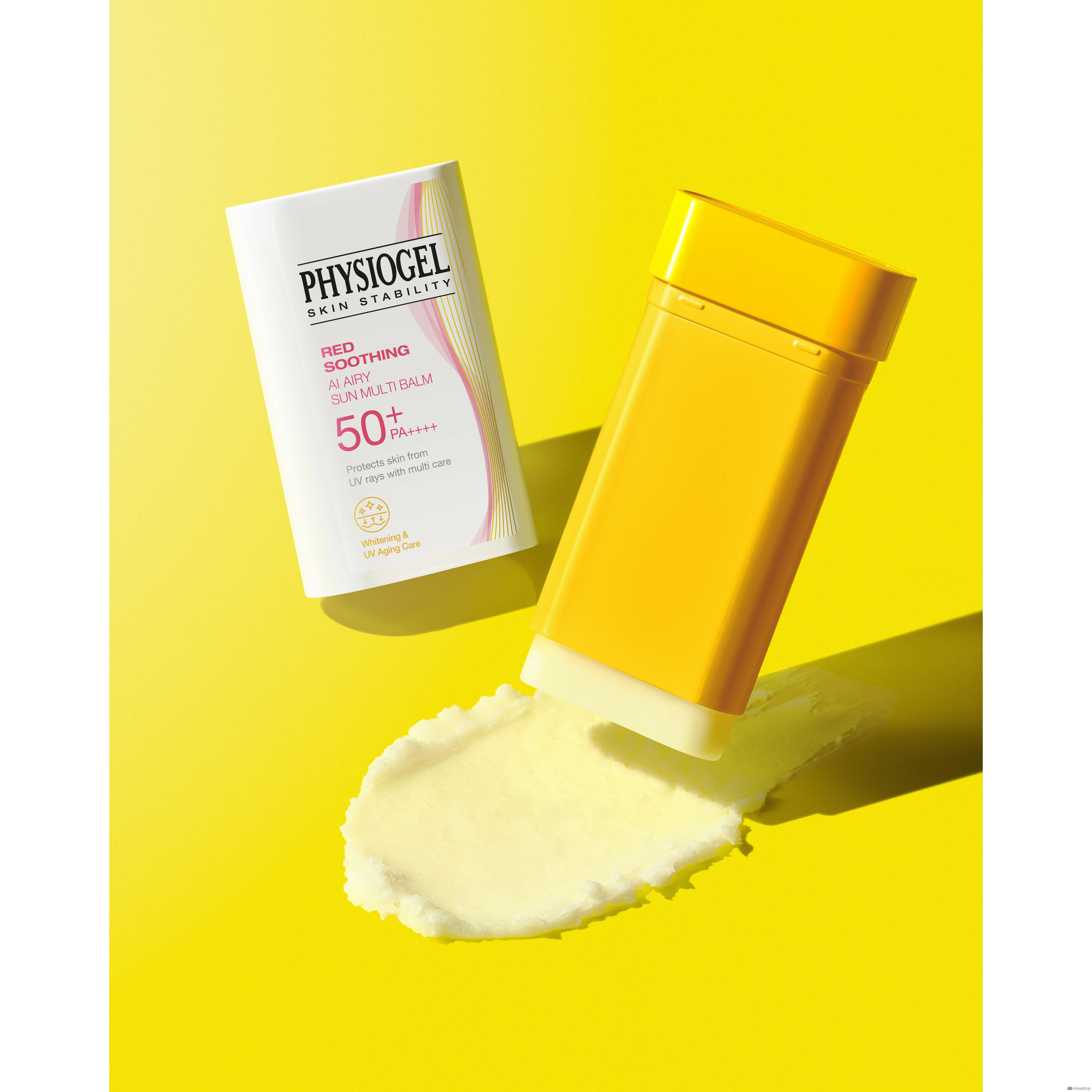 Успокаивающий солнцезащитный бальзам Physiogel Red Soothing AI Airy Sun Multi Balm SPF50+ PA++++, 17 г, 1 шт.