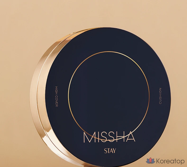 Кушон Missha Stay High Cover Cushion Foundation, оттенок 23 Sand, 14 г, 1 шт.