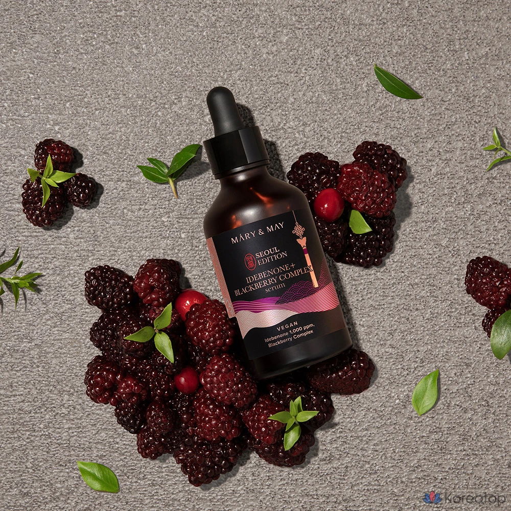 Сыворотка Marienmay Idebenone Blackberry Complex, 1 шт., 80 мл, фото 3