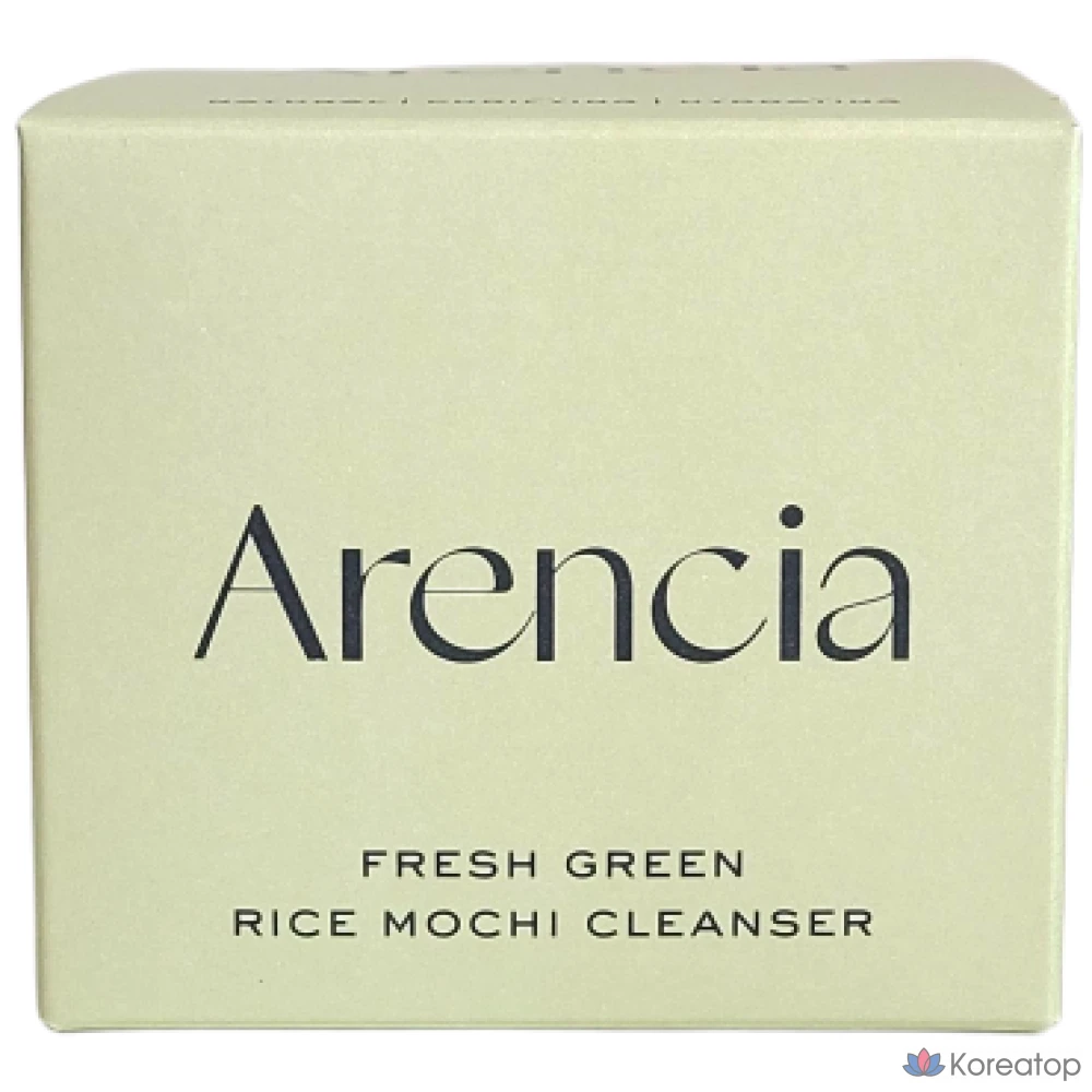 Мыло Arencia Rice Soap Fresh Green Rice Mochi Cleanser, 120 г, 1 упаковка