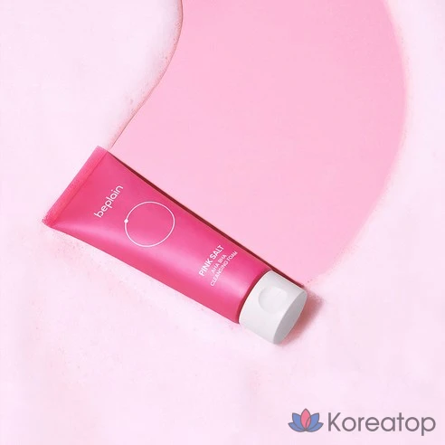 Очищающая пенка BePlain Pink Salt AHA BHA
