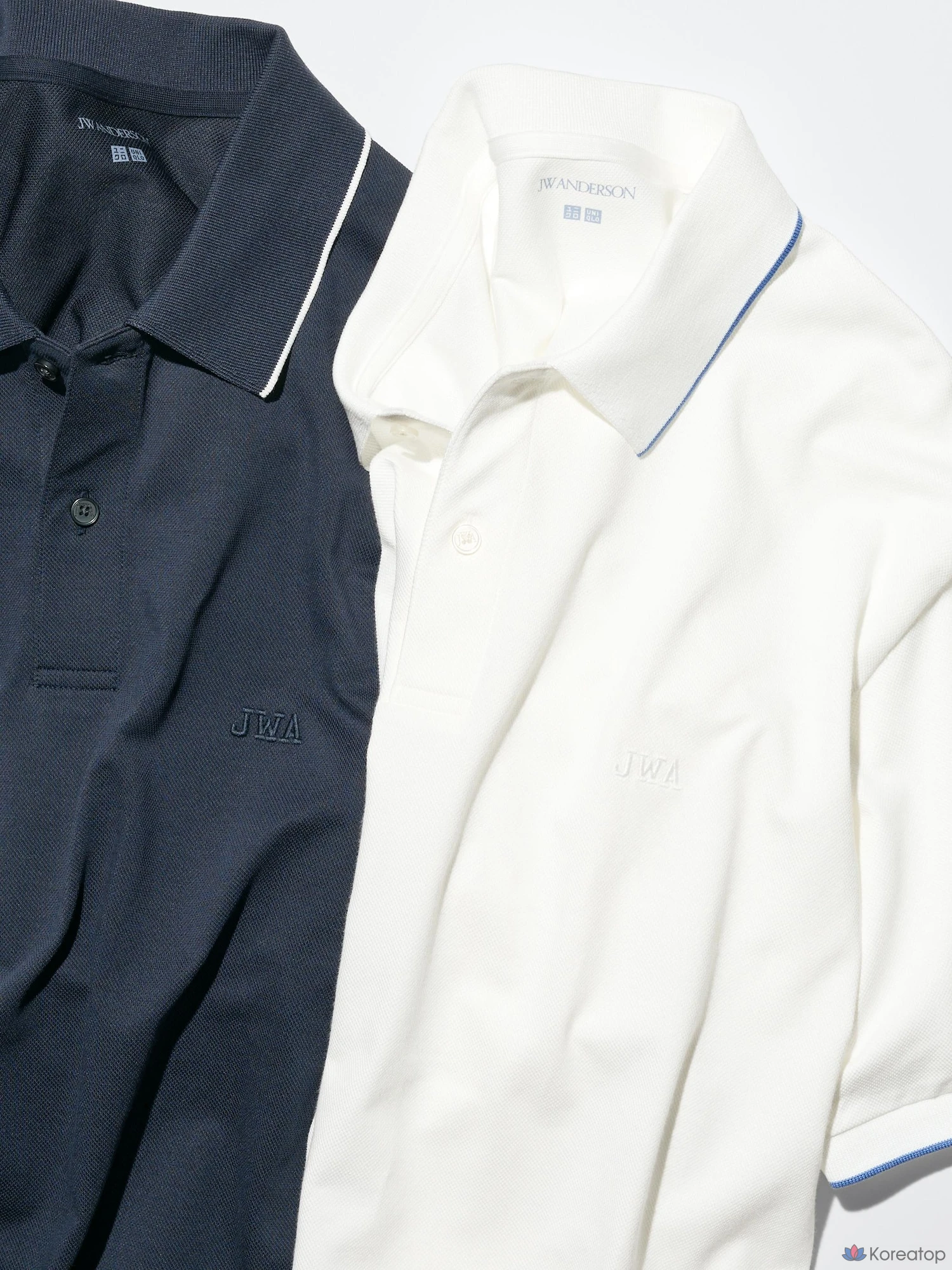 Рубашка поло Uniqlo Dry Pique Polo Shirt Tipping