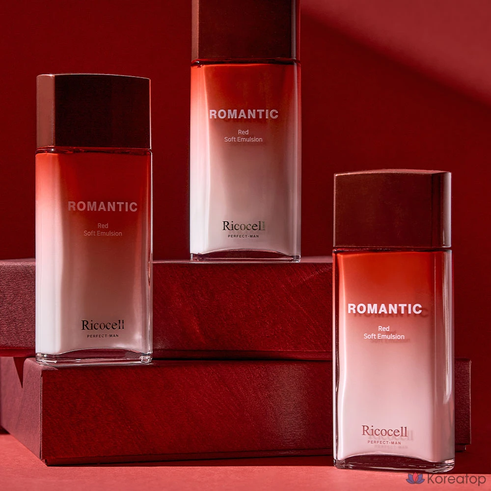 Ricocell Perfect Man Romantic Red Soft Emulsion 150 мл, отбеливающий, разглаживающий морщины, 1 шт.
