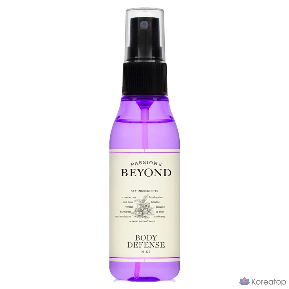 Спрей для тела BEYOND Body Defense Mist Fresh Berry Musk, 100 мл, 1 шт.
