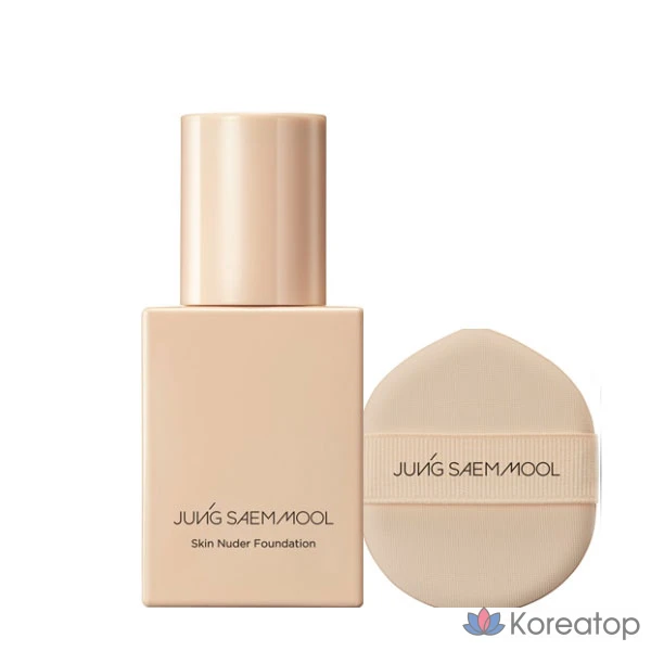 Тональный крем Jungsaemmool Skin Nude Foundation, 30 мл, оттенок Medium, 1 шт., фото 2