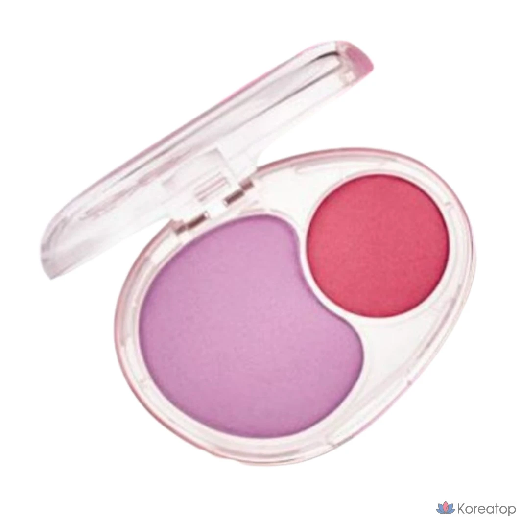 Румяна Pure Mellow Dual Blusher, Rosy Talk, 1 шт., фото 3