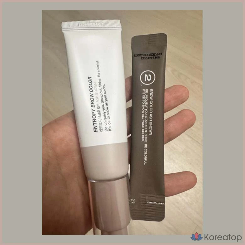 Краска для бровей Entropy Brow Color, оттенок Ash Brown, 1 шт.