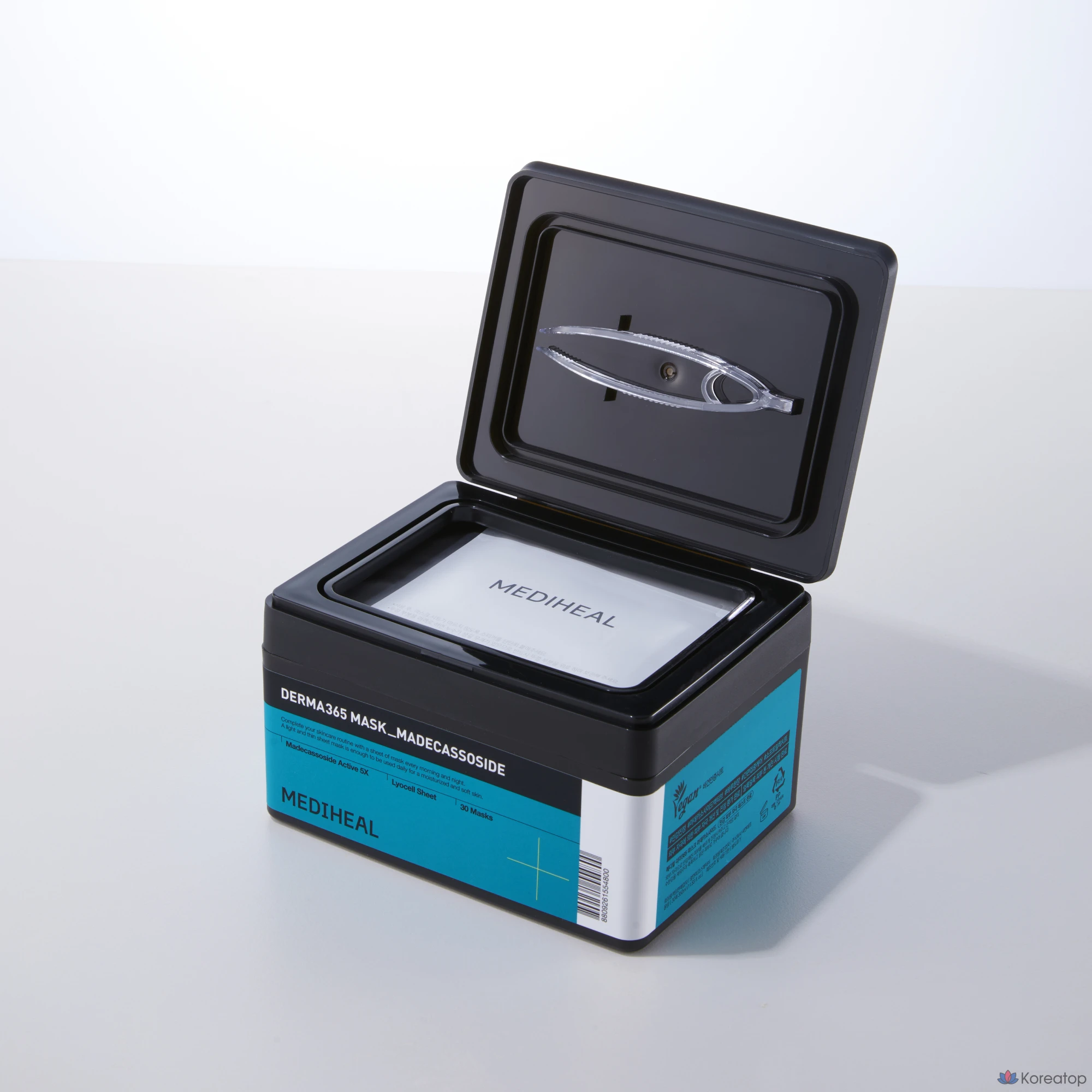 Маска Mediheal Derma365 с мадекассозидом, 30 штук, 1 упаковка.