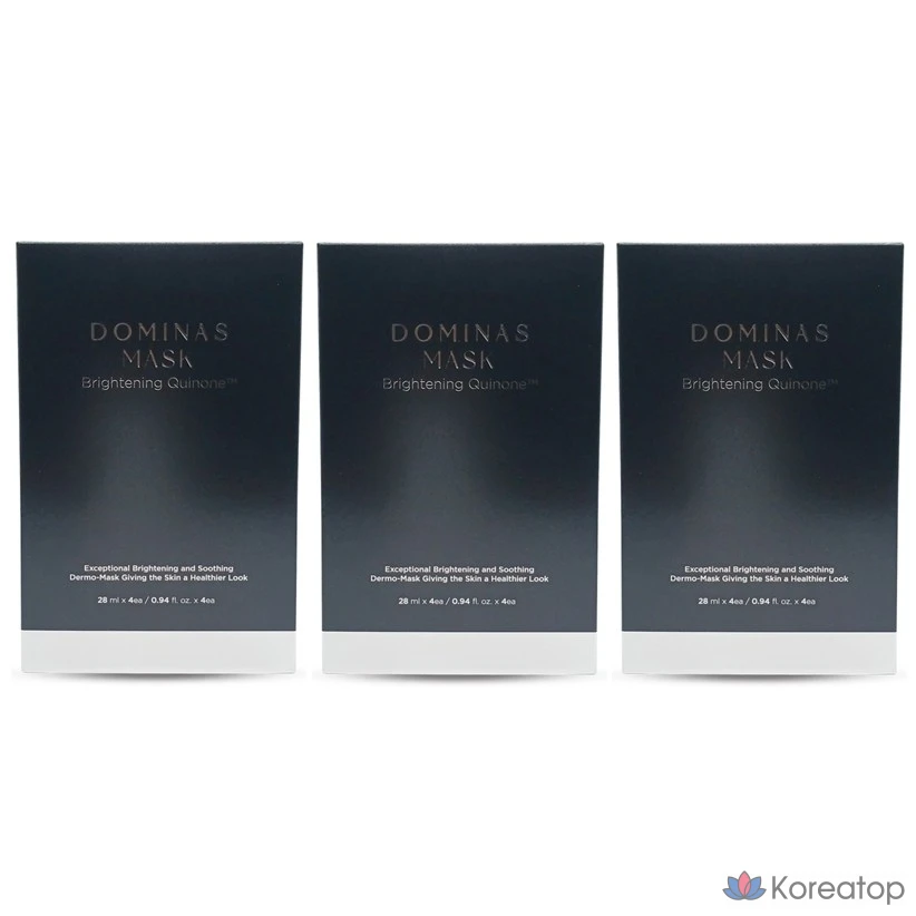 Маска для лица Dominas Dominas Mask Pack Brightening, 10 коробок, 4 листа, 3 упаковки., фото 2