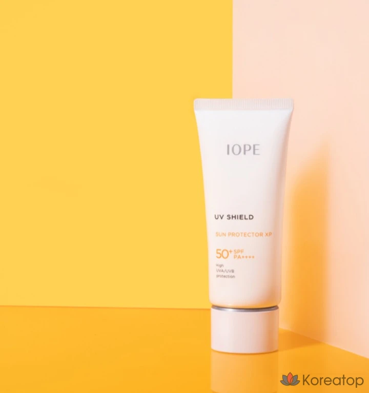 Набор для ухода IOPE UV Shield Protector XP Sun Cream SPF50+ PA++++ (60 мл x 2 шт. + 20 мл x 3 шт.), 1 шт.