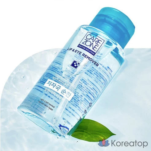 Средство для снятия макияжа с губ и глаз Carezone Low-irriting