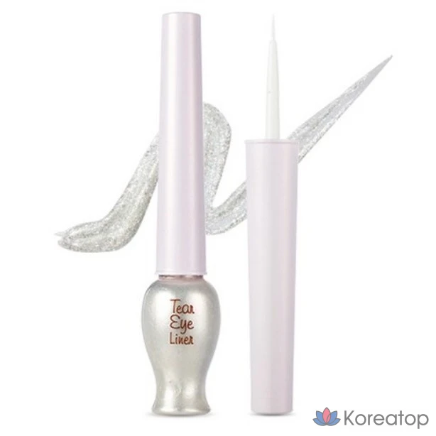 Подводка для глаз Etude House Twinkle Tear Liquid Liner, оттенок 03 Pearl Tear, 8 г, 1 шт.