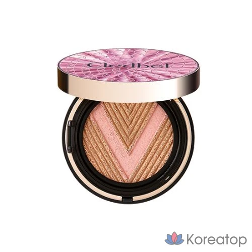 Набор Cledbel Glow Power Lift V Pink Cushion Foundation 13 г + сменный блок 13 г + спрей для лица Rose Mist 100 мл, № 23, 1 шт.