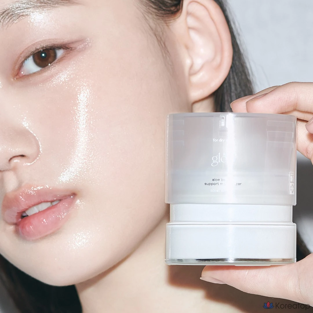 Крем для укрепления кожи Glow Aloe Barrier Support Cream, 1 шт., 50 мл