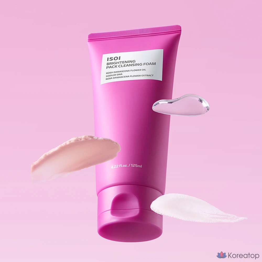 Очищающая пенка для лица Isoi Brightening Pack, 1 шт., 125 мл