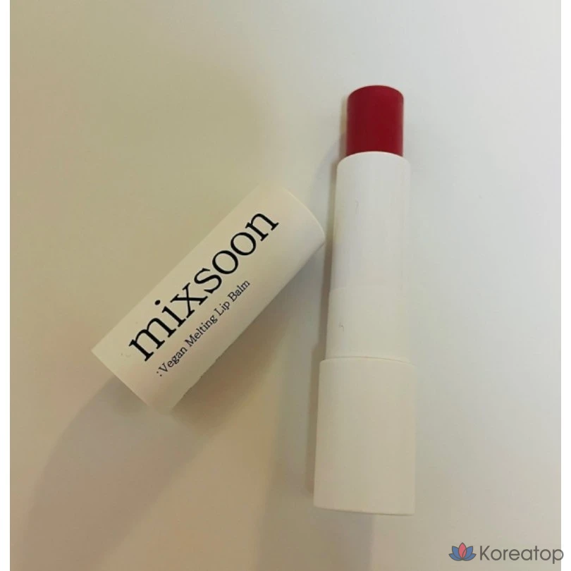 Бальзам для губ MIXSOON Vegan Melting Lip Balm, оттенок Clear, 4.1 г, 1 шт.