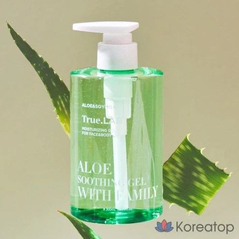 Успокаивающий гель с алоэ Honest Lab, охлаждающий, для всей семьи