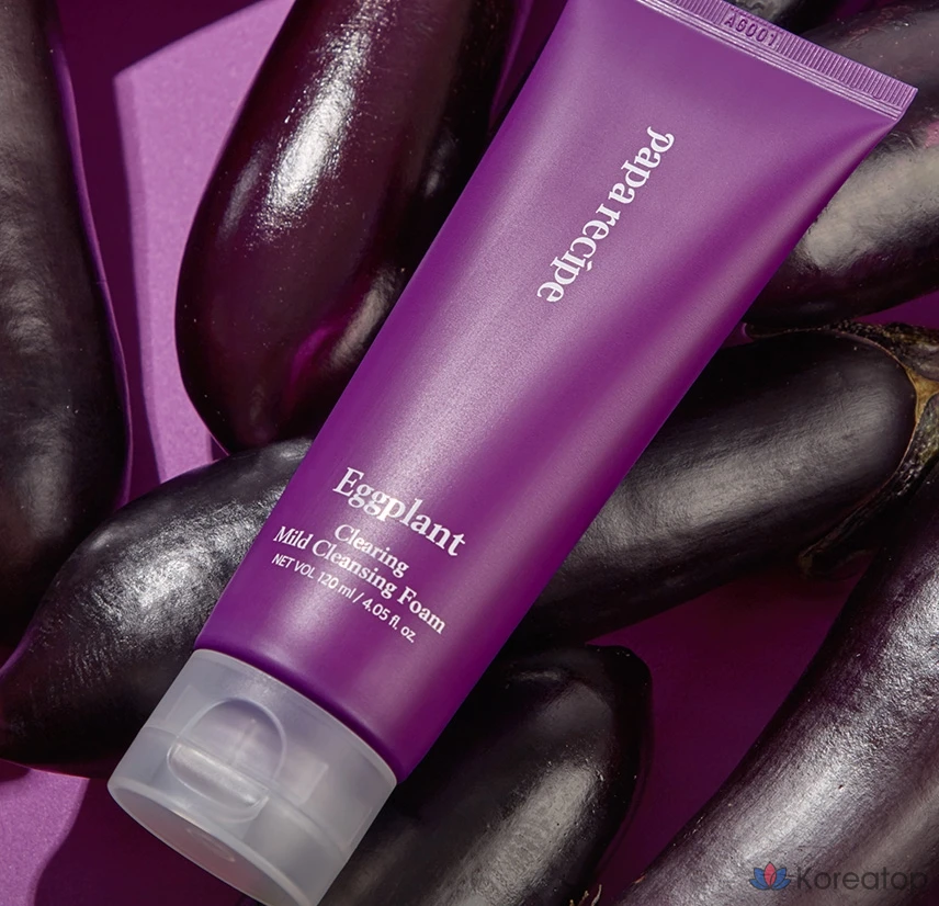 Очищающая пенка Papa Recipe Eggplant Clearing Mild Cleansing Foam, 120 мл, 1 шт.